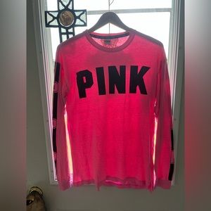Pink vs long sleeve